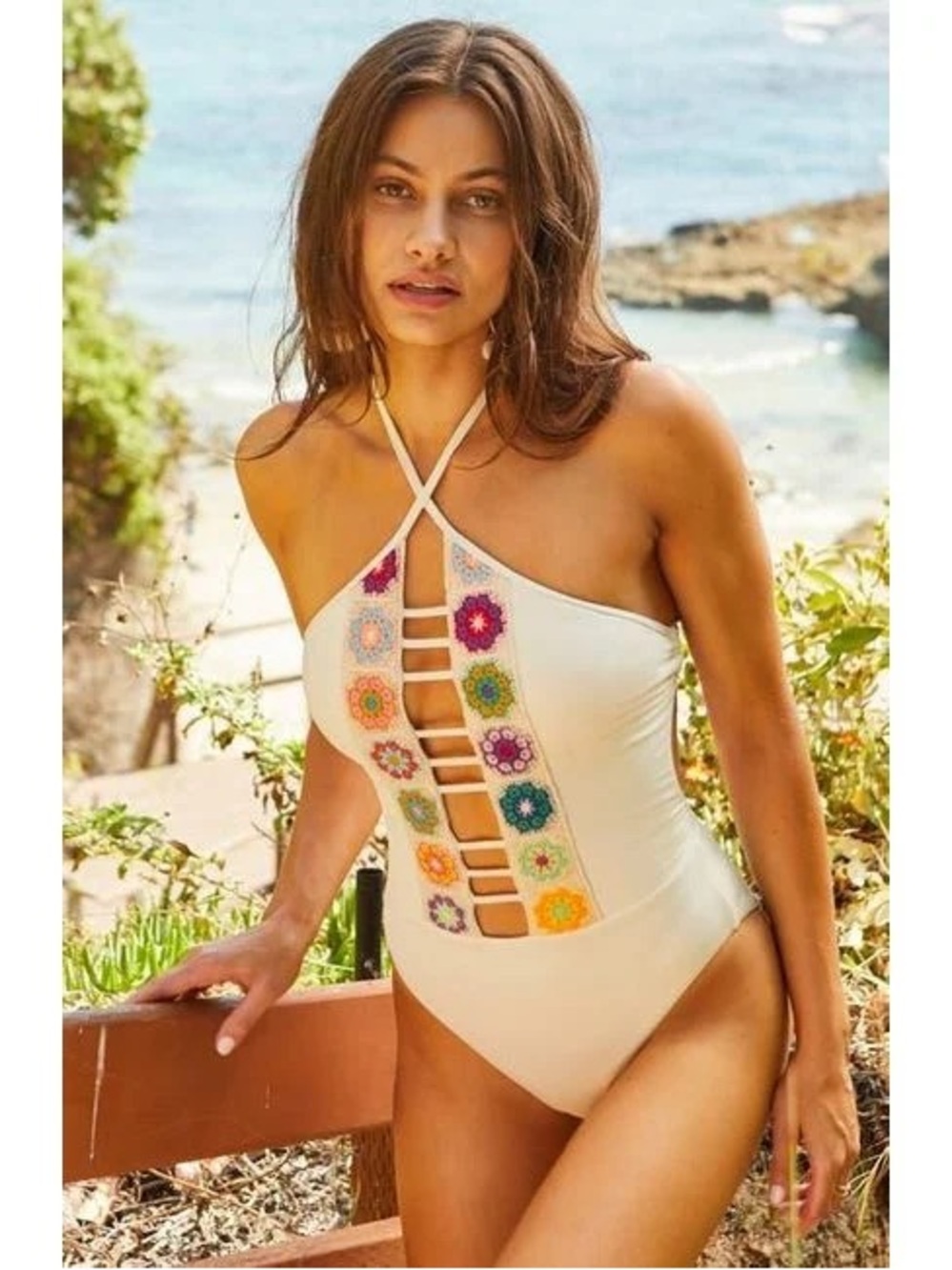 1969 Maillot Halter One-Piece Swimsuit | Isabella Rose